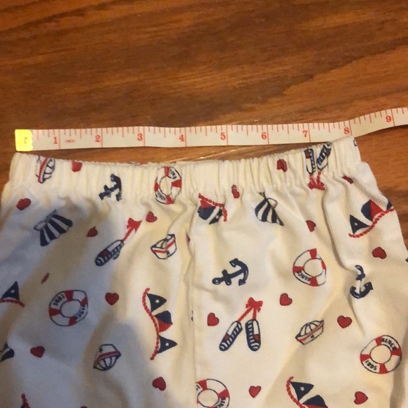 Toddler baby or kid bloomers shorts nautical sailor - Picture 4 of 8